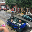 Philly’s Newest Craze: Dumpster Pools